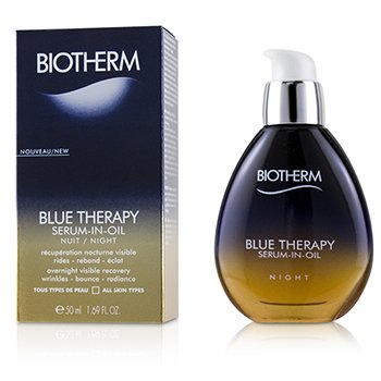Blue Therapy Serum-In-Oil Night - For All Skin Types