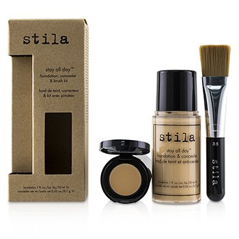 Stay All Day Foundation, Concealer & Brush Kit - # 2 Fair