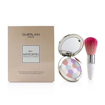 Meteorites Travelling Compact Light Revealing Powder And Brush - (2 Clair/Light)