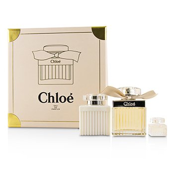 Chloe Coffret: Eau De Parfum Spray 75ml/2.5oz + Perfumed Body Lotion 100ml/3.4oz + Eau De Parfum 5ml/0.17oz