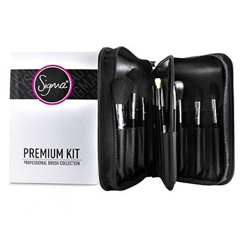 Premium Kit Professional Brush Collection - # Black