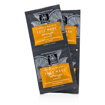Apivita Máscara Facial Express Beauty com Laranja (Radiance)