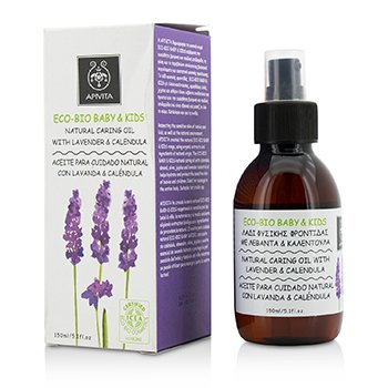 Eco-Bio Baby & Kids Natural Caring Oil With Lavender & Calendula (Exp. Date: 11/2019)