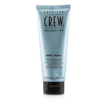 American Crew Men Fiber Cream Fibrous Cream (Medium Hold and Natural Shine)