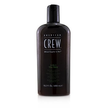 Men 3-IN-1 Tea Tree Shampoo, Conditioner and Body Wash