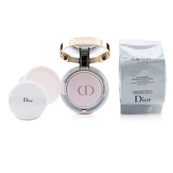 Capture Dreamskin Moist & Perfect Cushion SPF 50 With Extra Refill - # 025 (Soft Beige)