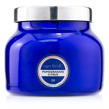 Blue Jar Candle - Pomegranate Citrus