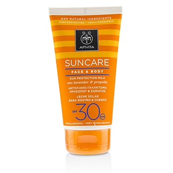 Suncare Face & Body Sun Protection Milk SPF 30 With Sea Lavender & Propolis (Exp. Date: 12/2019)