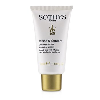 Sothys Clarte & Comfort Protective Cream - Para peles com capilares frágeis