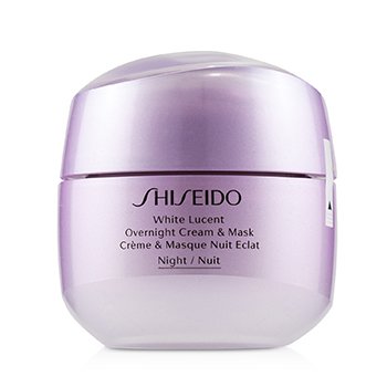 Shiseido Máscara e Creme Noturno White Lucent