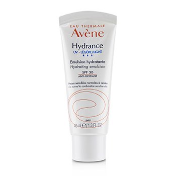 Avene Hydrance UV LIGHT Emulsão Hidratante FPS 30 - Para Pele Sensível Normal a Mista