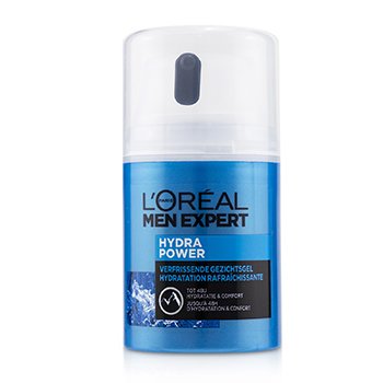 Men Expert Hydra Power Refreshing Face Gel To 48 Hours Hydration & Comfort