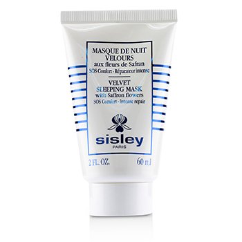 Sisley Máscara de Dormir Velvet com Flores de Açafrão SOS Comfort Reparação Intensa