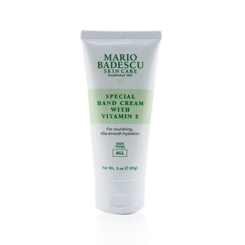 Mario Badescu Creme Especial para as Mãos com Vitamina E - Para Todos os Tipos de Pele