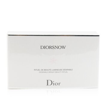 Diorsnow Brightening Collection: Milk Serum 30ml+ Micro-Infused Lotion 50ml+ UV Protection Fluid SPF50 30ml+ Pouch