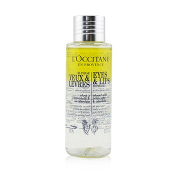 LOccitane Removedor de maquiagem para olhos e lábios bifásico (para todos os tipos de pele, mesmo sensíveis)