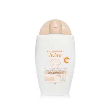 Avene Fluido mineral com cor de proteção muito alta SPF 50+ - para pele sensível e intolerante