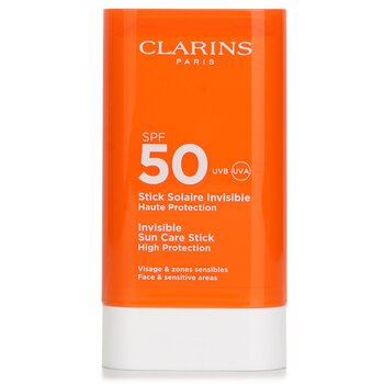 Clarins Stick protetor solar invisível SPF50 - para áreas sensíveis