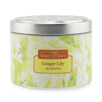 Carroll & Chan 100% Beeswax Tin Candle - Ginger Lily