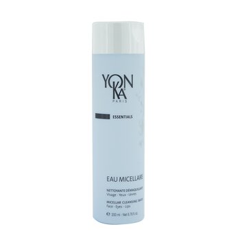 Yonka Água de limpeza micelar Essentials com lavanda marinha - rosto, olhos e lábios