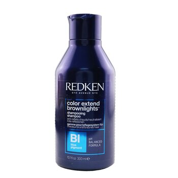 Color Extend Brownlights Blue Toning Shampoo (Anti-Brass For Natural and Highlighted Brunettes)