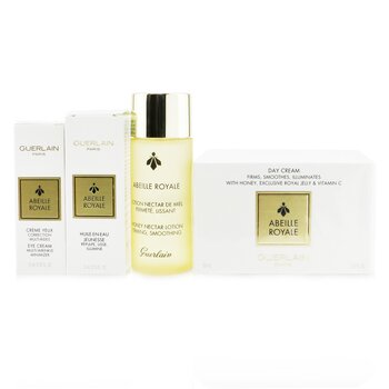 Abeille Royale Age-Defying Programme (Set of Cream, Lotion, Oil, Eye Cream & Bag)