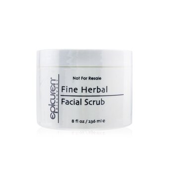 Esfoliante facial de ervas finas - para tipos de pele seca, normal e mista (tamanho do salão)