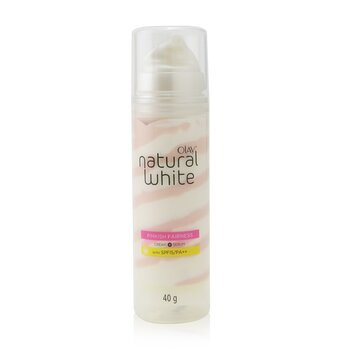 Natural White Pinkish Fairness Cream + Serum SPF 15/PA++