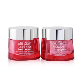 Conjunto Nutritivo Super-Romã Dia e Noite Brilho: Moisture Creme 50ml+ Night Creme/Mask 50ml