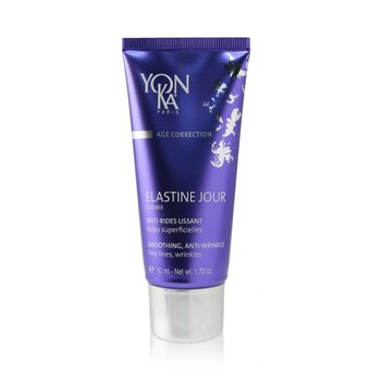 Yonka Age Correction Elastine Jour Creme com Peptídeos de Elastina - Suavizante, Antirrugas