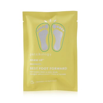 Warm Up Best Foot Forward - Máscara Suavizante para Pés e Calcanhares (1 Tratamento)