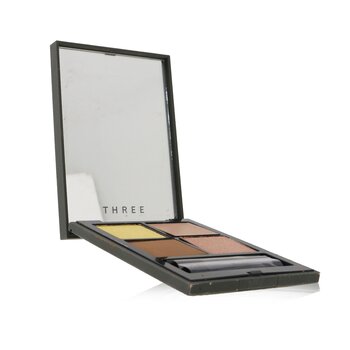 TRÊS Dimensional Vision Eye Palette (4x Eye Shadow) - # 06 (Reveal Your Beauty)