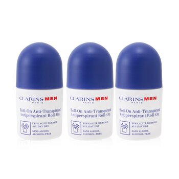 Men Antiperspirant Deo Roll-On Trio