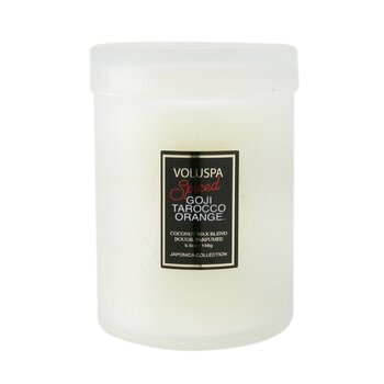 Voluspa Small Jar Candle - Spiced Goji Tarocco Orange