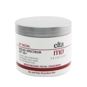UV Facial Moisturizing Facial Sunscreen SPF 30 - For Dry & Post Procedure Skin (Box Slightly Damaged)