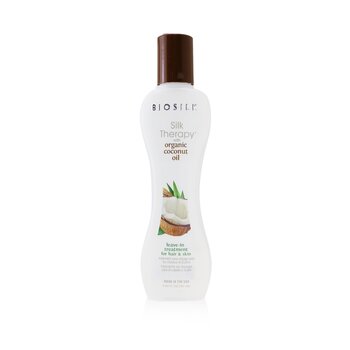 BioSilk Silk Therapy with Coconut Oil Leave-In Treatment (For Hair & Skin)