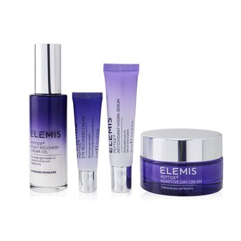 Peptide 24/7 High Performers Set: Adaptive Day Cream 50ml+ Night Recovery Cream-Oil 30ml+ Hydra-Serum 10ml+ Eye Cream 5ml