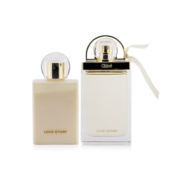 Love Story Coffret: Eau De Parfum Spray 75ml/2.5oz + Perfumed Body Lotion 100ml/3.4oz