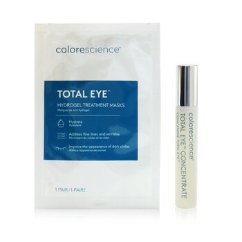 Total Eye Concentrate Kit: Concentrate 8ml + Hydrogel Treatment Masks 12pairs