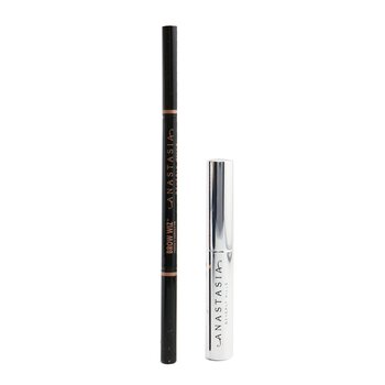 Better Together Brow Kit  (1x Brow Wiz 0.085g + 1x Mini Clear Brow Gel 2.5ml) - # Dark Brown