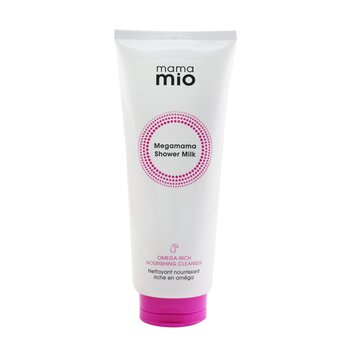 Mama Mio Megamama Shower Milk - Limpador nutritivo rico em ômega