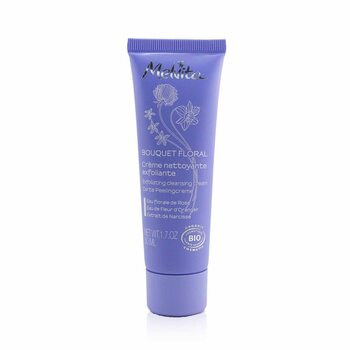 Melvita Creme de limpeza esfoliante floral Bouquet