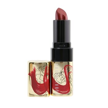 Luxe Metal Lipstick (Stroke Of Luck Collection) - # Red Fortune (A Warm Red)