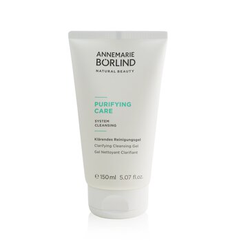 Annemarie Borlind Purifying Care System Cleansing Clarifying Cleansing Gel - Para pele oleosa ou com tendência a acne