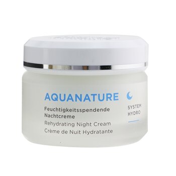 Annemarie Borlind Aquanature System Hydro Rehydrating Night Cream - Para pele desidratada