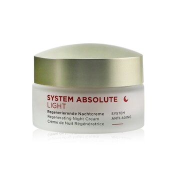 System Absolute System Creme Noturno Regenerador Antienvelhecimento Light - Para Pele Madura