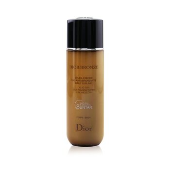 Dior Bronze Líquido Sol Água Autobronzeadora Brilho Sublime Para o Corpo