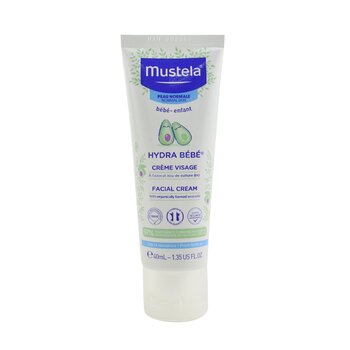 Mustela Creme Facial Hydra-Bebe Com Abacate Orgânico - Pele Normal