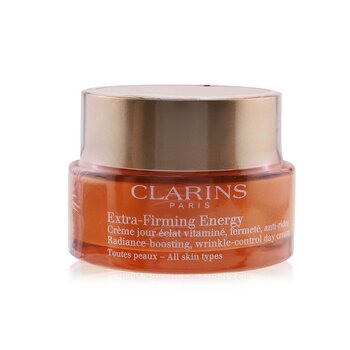 Clarins Creme de dia anti-rugas extra-firme para aumentar a luminosidade e controlar as rugas