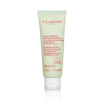 Clarins Espuma de limpeza suave e purificante com ervas alpinas e extratos de meadowsweet - pele mista a oleosa